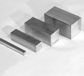 Solid Aluminium Square Bars