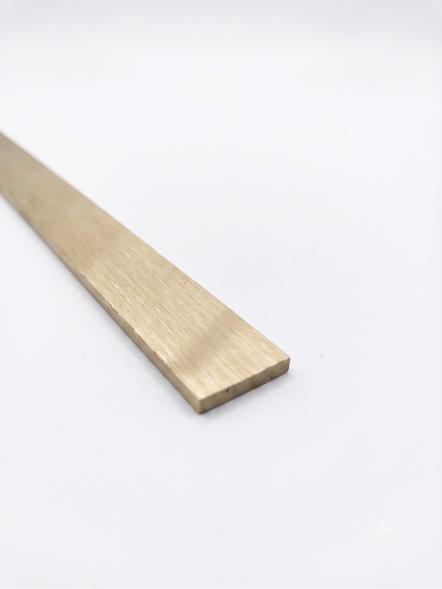 Brush Polished Brass Flat Bar